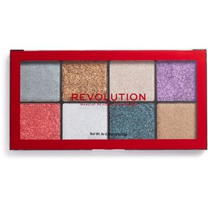 Makeup Revolution Halloween Glitter Palette paletka lisovaných třpytek odstín Posessed 12.8 g