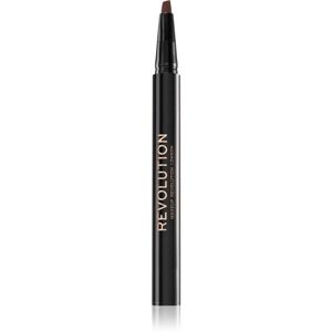 Makeup Revolution Bushy Brow tužka na obočí odstín Medium Brown 0,5 ml