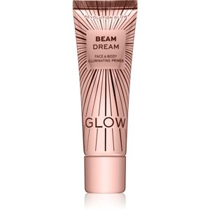 Makeup Revolution Glow Beam Dream rozjasňující podkladová báze pod make-up 18 ml
