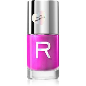 Makeup Revolution Neon Glow neonový lak na nehty odstín Purple Soul 10 ml