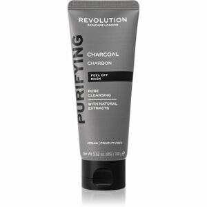 Revolution Skincare Purifying Charcoal slupovací maska proti černým tečkám s aktivním uhlím 100 g