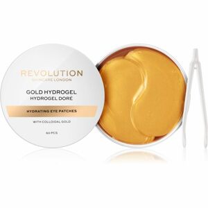 Revolution Skincare Gold Hydrogel hydrogelová maska na oční okolí se zlatem 60 ks