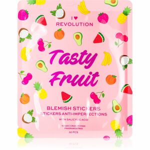 I Heart Revolution Tasty Fruit čisticí pleťové náplasti s kyselinou hyaluronovou 32 ks