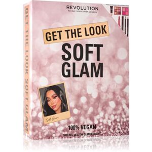Makeup Revolution Get The Look Soft Glam dárková sada (na obličej a oči)