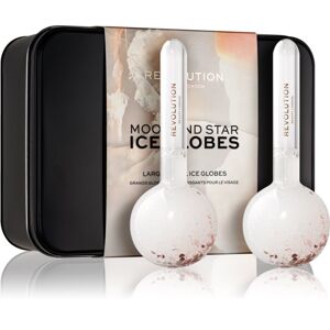Makeup Revolution Ice Globes Moon & Star masážní pomůcka na obličej 2 ks