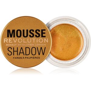 Makeup Revolution Mousse oční stíny odstín Gold 4 g