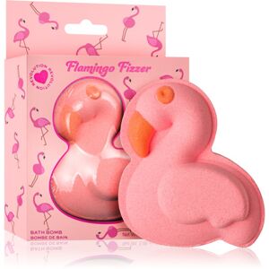 I Heart Revolution Bath Fizzer Flamingo koupelová bomba s vůní Pineapple & Peach 110 g