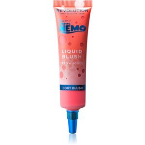 Makeup Revolution X Finding Nemo tekutá tvářenka odstín Dory 15 ml