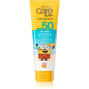 Avon Care Sun + Kids & Baby ochranný krém na opalování pro děti SPF 50 120 ml