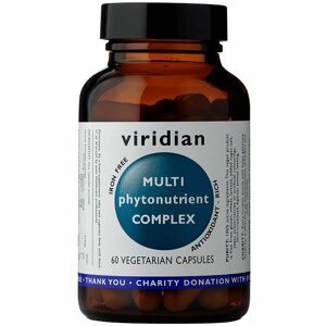 Viridian Nutrition Multi Phyto Nutrient Complex podpora správného fungování organismu 60 ks