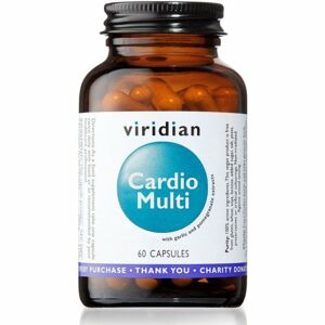 Viridian Nutrition Cardio Multi podpora normální funkce oběhového systému 60 ks