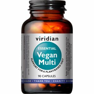 Viridian Nutrition Essential Vegan Multi komplexní multivitamín s minerály vegan 90 ks