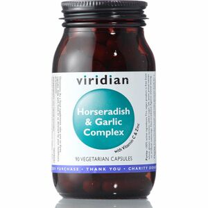 Viridian Nutrition Horseradish & Garlic Complex podpora imunity 90 ks