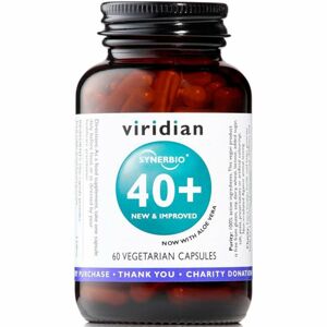 Viridian Nutrition Synerbio 40+ probiotický komplex 40+ 60 ks
