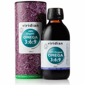 Viridian Nutrition 100% Organic Omega 3:6:9 Oil podpora správného fungování organismu 200 ml
