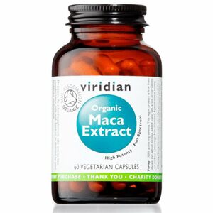 Viridian Nutrition Organic Maca Extract podpora potence a vitality 60 ks