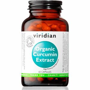 Viridian Nutrition Organic Curcumin Extract podpora imunity 60 ks