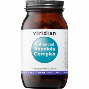 Viridian Nutrition Enhanced Rhodiola Complex podpora koncentrace a duševního výkonu 90 ks