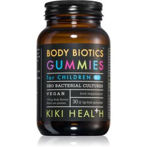 KIKI Health Body Biotics™ Gummies probiotický komplex vegan pro děti 30 ks