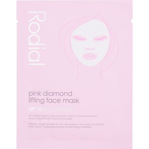 Rodial Pink Diamond Lifting Face Mask liftingová plátýnková maska 8x20 g