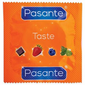 Pasante Taste Strawberry Crush kondomy příchuť Strawberry Crush 144 ks