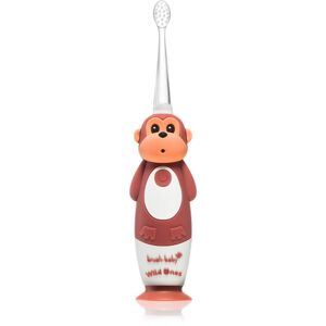 Brush Baby WildOnes WildOne elektrický zubní kartáček + 2 náhradní hlavice pro děti Monkey 1 ks