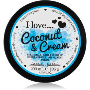 I love... Coconut & Cream tělové máslo 200 ml