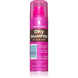Lee Stafford Dry Shampoo Dark Hair suchý šampon pro tmavé vlasy 200 ml
