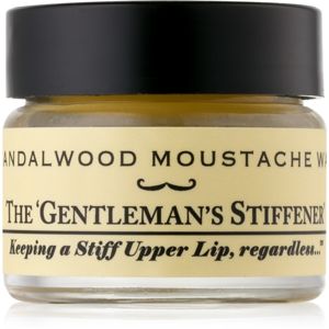 Captain Fawcett Moustache Wax The Gentleman's Stiffener vosk na knír Sandalwood 15 ml
