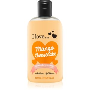 I love... Mango Cheesecake sprchový a koupelový krém 500 ml