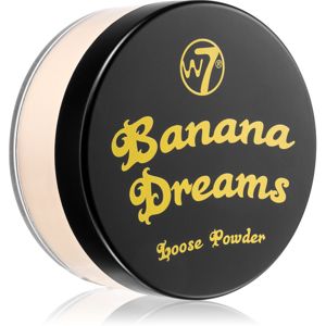 W7 Cosmetics Banana matující sypký pudr 20 g