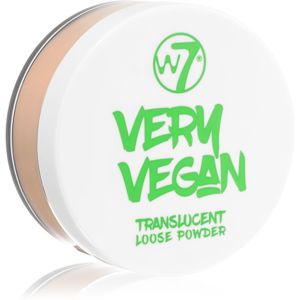 W7 Cosmetics Very Vegan Sheer matující transparentní pudr 5 g