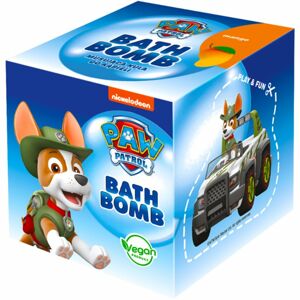 Nickelodeon Paw Patrol Bath Bomb koupelová bomba pro děti Mango - Tracker 165 g