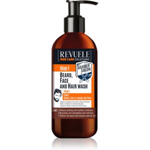 Revuele Men Care Solutions Barber Salon šampon na vlasy a vousy 3 v 1 300 ml