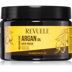 Revuele Argan Oil Hair Mask pečující maska pro suché a poškozené vlasy 360 ml