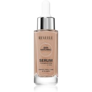 Revuele Serum Foundation [+HA] hydratační make-up pro sjednocení barevného tónu pleti odstín Light-Medium 30 ml