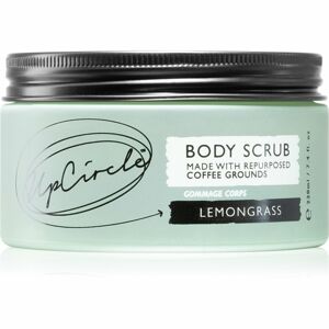 UpCircle Body Scrub Lemongrass kávový tělový peeling do sprchy 220 ml