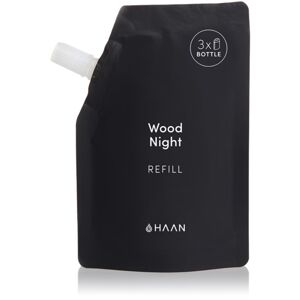HAAN Hand Care Wood Night čisticí sprej na ruce s antibakteriální přísadou náhradní náplň 100 ml