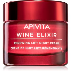 Apivita Wine Elixir Santorini Vine obnovující liftingový krém na noc 50 ml