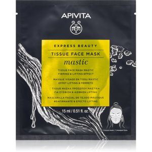 Apivita Express Beauty Mastic liftingová plátýnková maska 15 ml