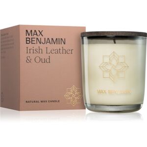 MAX Benjamin Irish Leather & Oud vonná svíčka 210 g