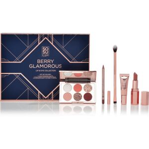 SOSU Cosmetics Limited Edition Berry Glamorous dárková sada (pro perfektní vzhled)