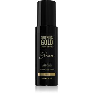 Dripping Gold Luxury Tanning Serum samoopalovací přípravek na tělo a obličej odstín Dark 150 ml