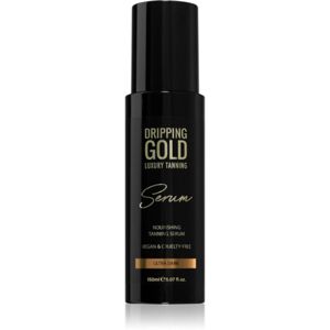 Dripping Gold Luxury Tanning Serum samoopalovací přípravek na tělo a obličej odstín Ultra Dark 150 ml