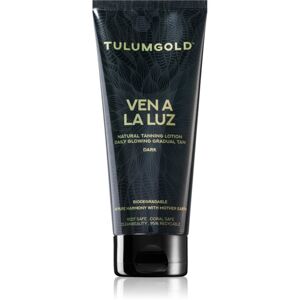 Tulumgold Ven a la Luz Natural Tanning Lotion Dark opalovací krém do solária 200 ml