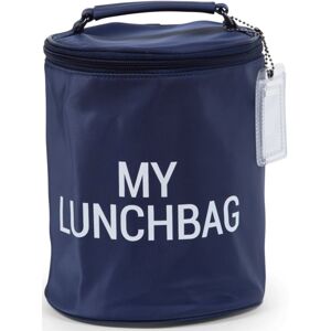 Childhome My Lunchbag Navy White termotaška na jídlo 1 ks