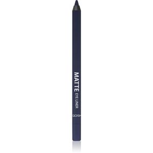 Gosh Matte tužka na oči s matným efektem odstín 009 Midnight Blue 1.2 g