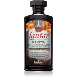 Farmona Jantar šampon pro tmavě hnědé a světle hnědé vlasy 330 ml