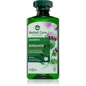 Farmona Herbal Care Burdock šampon pro mastnou vlasovou pokožku a suché konečky 330 ml
