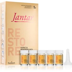 Farmona Jantar Amber Essence péče pro obnovu poškozených vlasů 5x5 ml